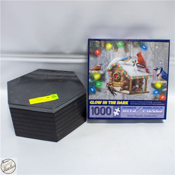 PUZZLE SORTER TRAYS WITH PUZZLE