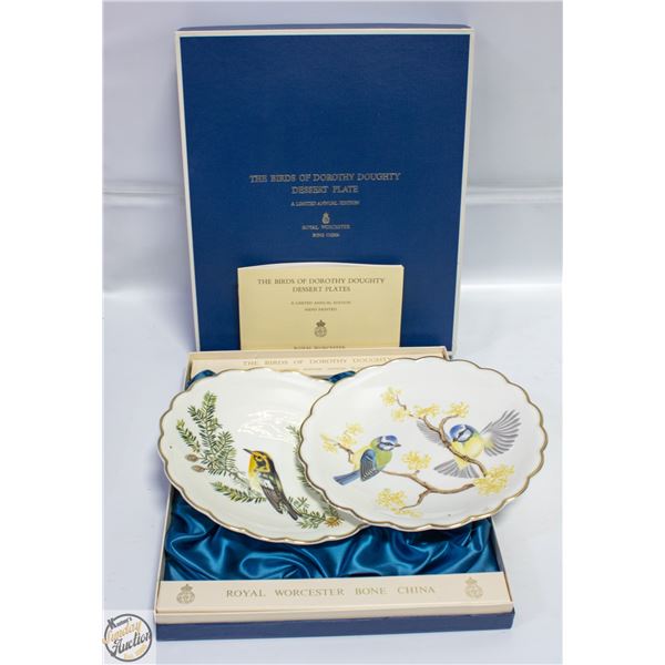 VINTAGE THE BIRDS OF DOROTHY DOUGHTY DESSERT