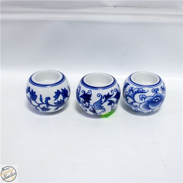 BOMBAY CO CHINOISERIE CERAMIC VOTIVE TEA LIGHT