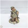Image 1 : VINTAGE HOBO MAN WITH ACCORDIAN FIGURINE