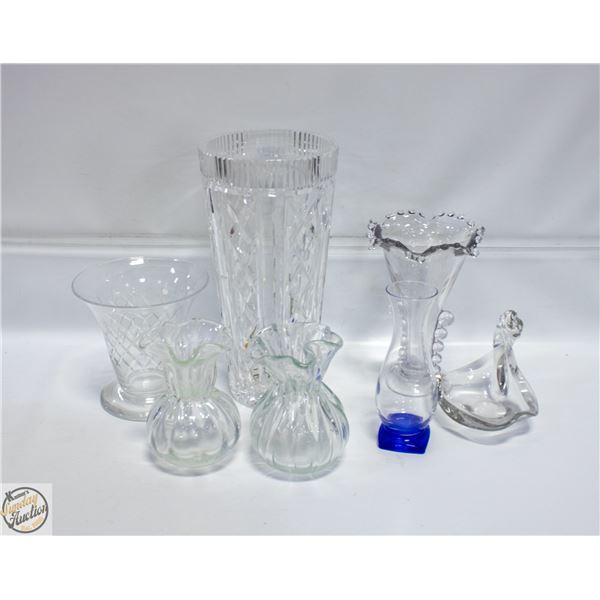 LOT OF VASES