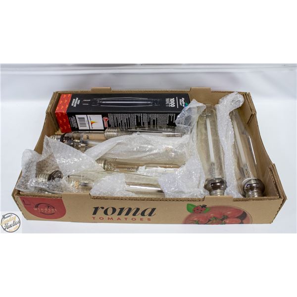 FLAT WITH HIGH PRESSURE SODIUM GROW BULBS -