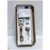 Image 1 : NEW BRUSHED STAINLESS STEEL ENTRY DOOR SET