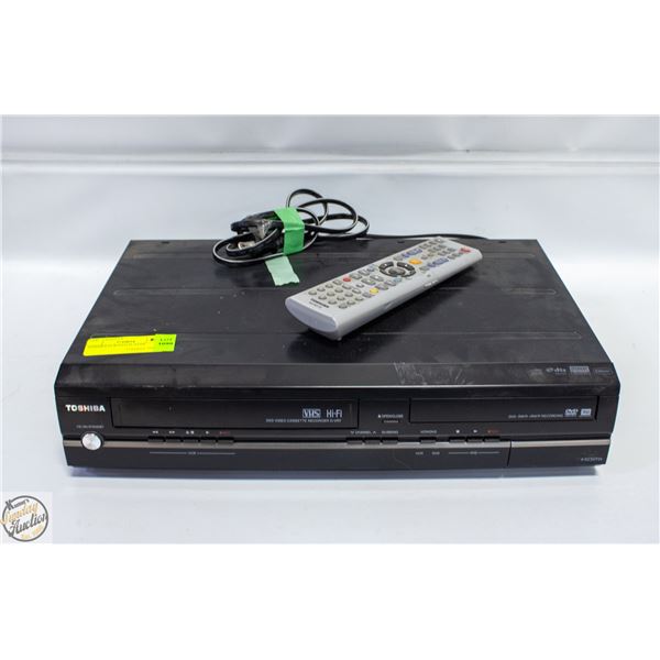 TOSHIBA VCR/DVD PLAYER