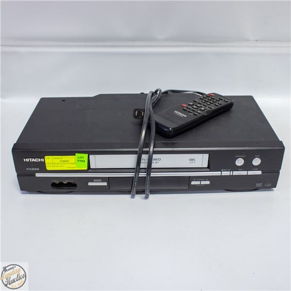 VINTAGE HITACHI VT-FX695A VHS VCR 4HEAD HI-FI