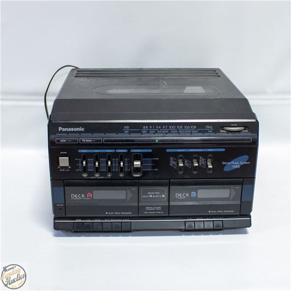 VINTAGE PANOSONIC X88 STERO MUSIC SYSTEM