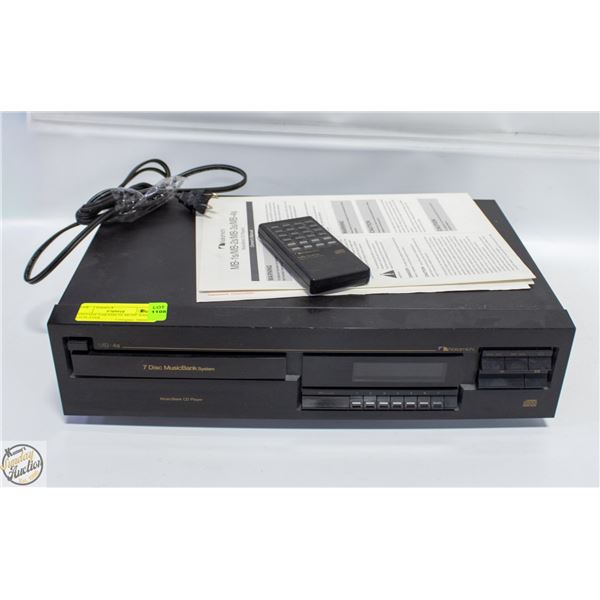 VINTAGE NAKAMICHI MUSIC BANK CD PLAYER