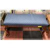Image 1 : QUEEN ANNES STYLE ENTRY SITTING BENCH 36"X15"X18