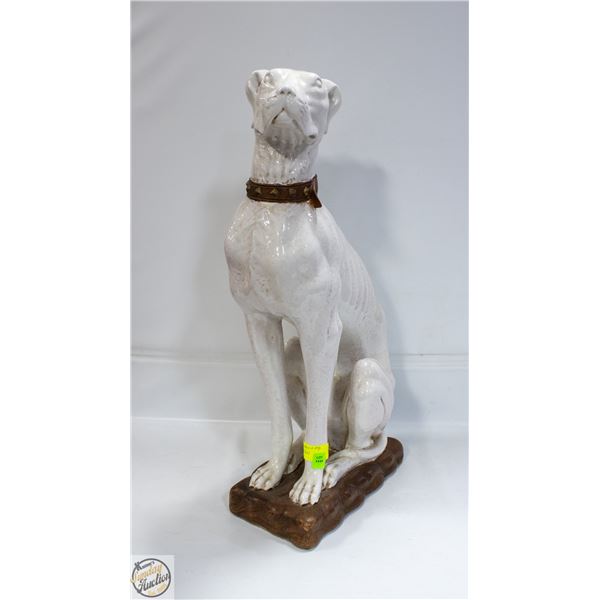 VINTAGE ITALIAN MAJOLICA LIFE SIZE CERAMIC GLAZED