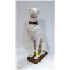 Image 1 : VINTAGE ITALIAN MAJOLICA LIFE SIZE CERAMIC GLAZED