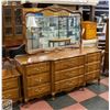 Image 1 : VINTAGE FRENCH STYLE 9 DRAWER CURVED FRONT +