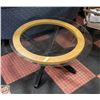 Image 1 : WOOD/GLASS COFFEE TABLE 36I"X18" HIGH