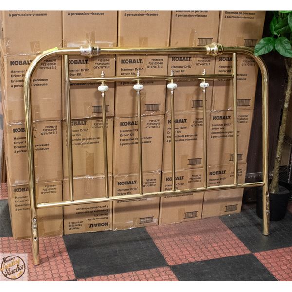 QUEEN SIZE BRASS HEAD BOARD