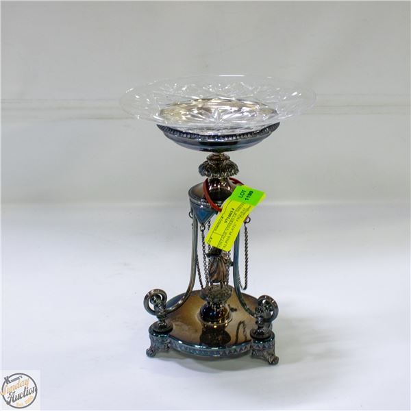 VINTAGE VINERS OF SHEFFIELD “ALPHA PLATE” FIGURAL