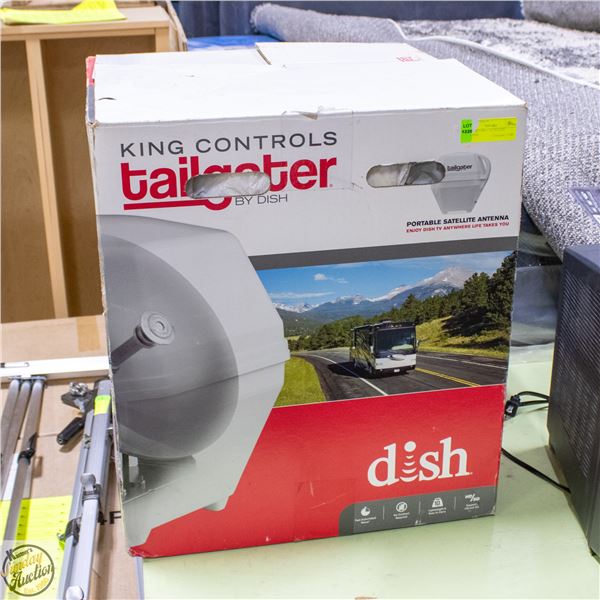 KING CONTROLS TAILGATER DISH PORTABLE