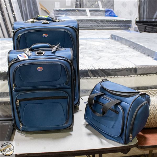 3PC AMERICAN TOURISTER LUGGAGE SET
