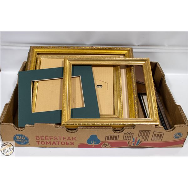 LOT OF FRAMES+MATTING