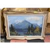 Image 1 : HONEYMOON LAKE PAINTING BY ED FOWLER 32.5" X 44.5"