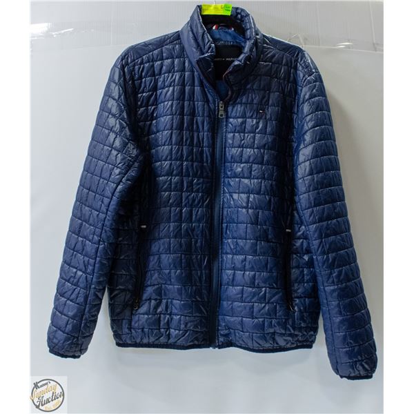 BLUE TOMMY HILFIGER LADIES JACKET - SIZE L