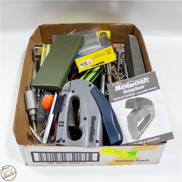 LOT OF GARAGE TOOLS