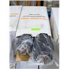 Image 1 : CASE WITH 4 BLACK ROLLS OF SHRINK WRAP
