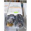 Image 1 : CASE WITH 4 BLACK ROLLS OF SHRINK WRAP