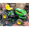 Image 1 : JOHN DEERE LA140 RIDE ON LAWN MOWER (MISSING GUARD