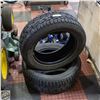 Image 1 : PAIR OF 225/60R17 TIRES