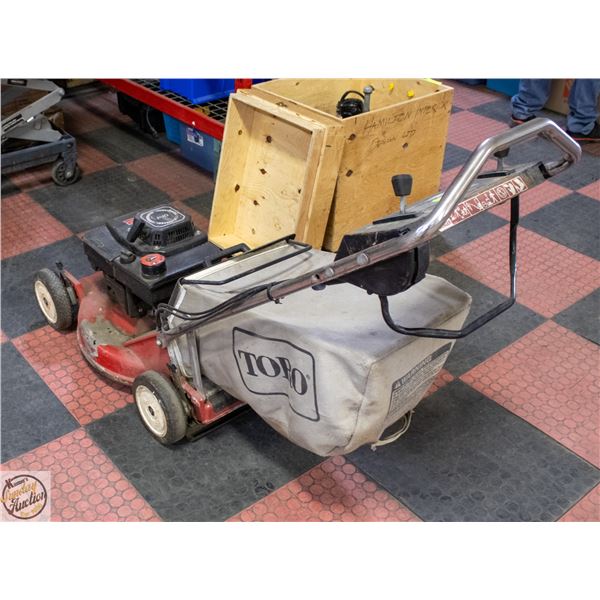 UNTESTED TORO SELF-PROPELLED GAS LAWNMOWER -