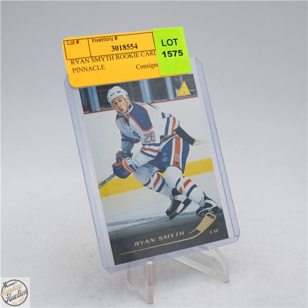 RYAN SMYTH ROOKIE CARD PINNACLE