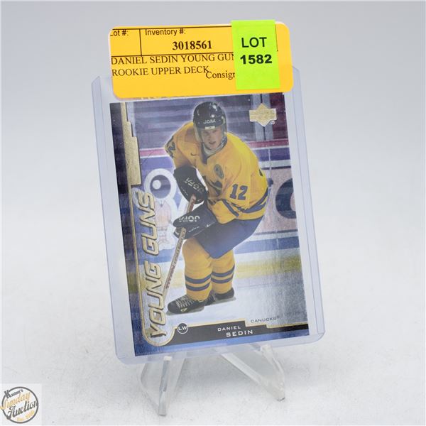 DANIEL SEDIN YOUNG GUNS ROOKIE UPPER DECK
