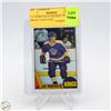 Image 1 : LUC ROBITAILLE ROOKIE CARD 1986-87 O-PEE-CHEE