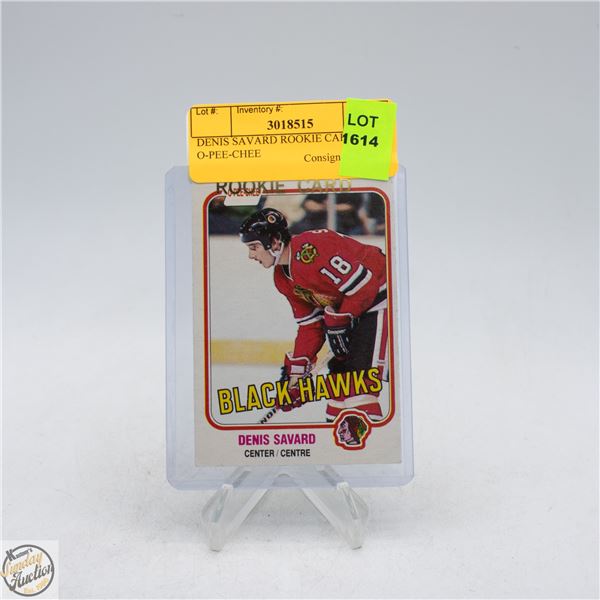 DENIS SAVARD ROOKIE CARD 1981 O-PEE-CHEE