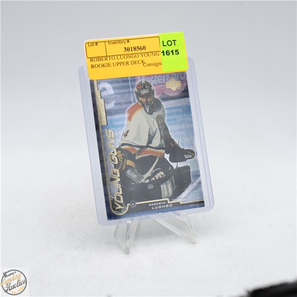 ROBERTO LUONGO YOUNG GUNS ROOKIE UPPER DECK