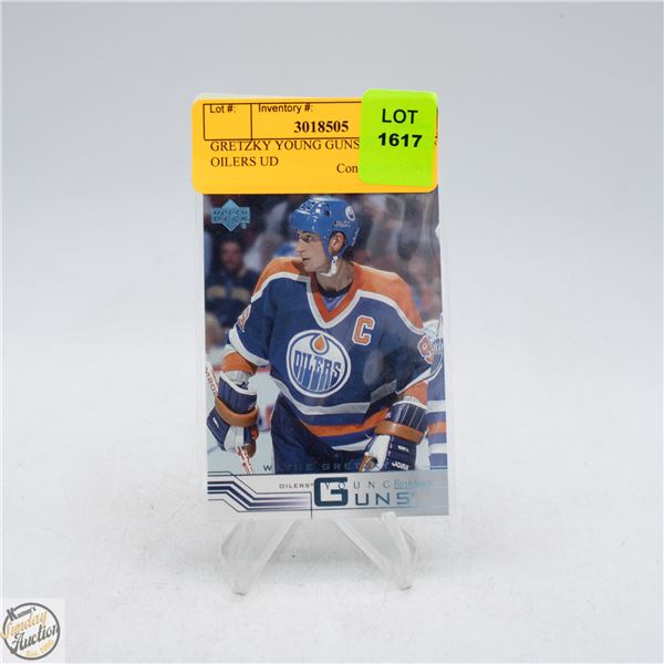 GRETZKY YOUNG GUNS FLASHBACK OILERS UD