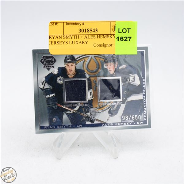 RYAN SMYTH + ALES HEMSKY 98/650 JERSEYS LUXARY