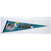 Image 1 : VTG EDMONTON TRAPPERS BASEBALL BANNER 30" LONG