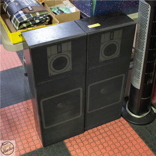 PAIR EMERSON HIGH PREFORMANCE FULL RANGE SPEAKER