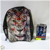 Image 1 : KIDS MOJO BACKPACK+NEW TRANSFORMER TOY (BOX TAPED)