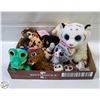 Image 1 : FLAT OF TY PLUSHIES ALL DIFFERENT & ASSORTED