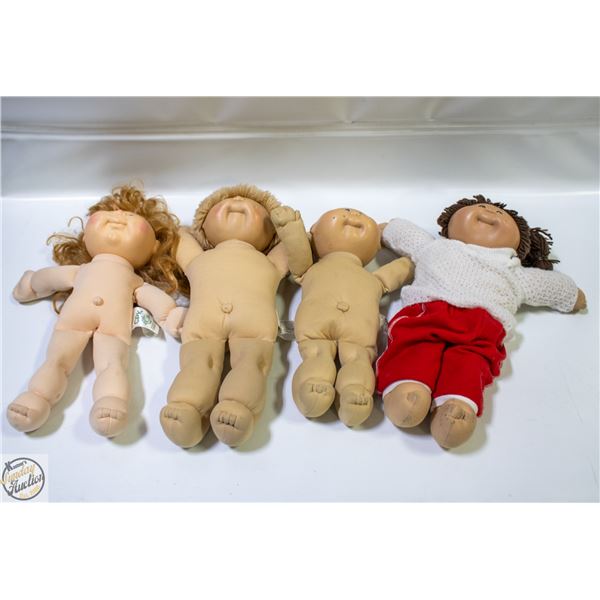 ESTATE CABBAGE PATCH DOLLS (4)