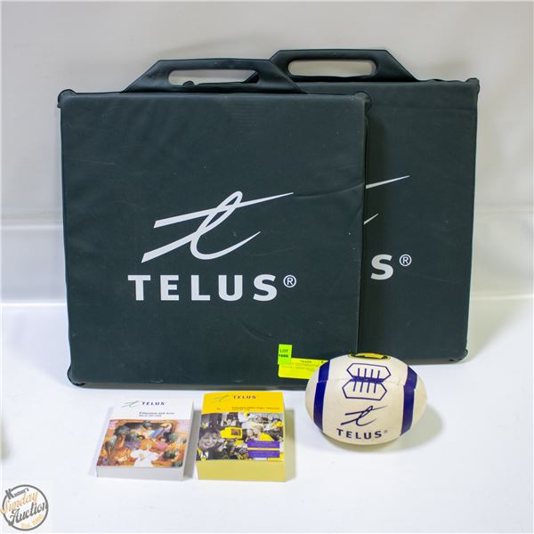VINTAGE TELUS MINIATURE YELLOW + WHITE PAGES