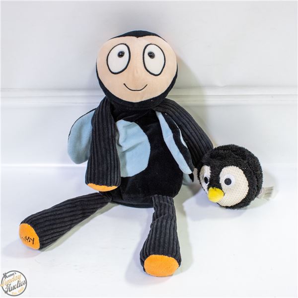 2 SCENTSY BUDDIES PENGUIN + BUTTERFLY