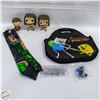 Image 1 : 1993 MARVEL HULK NECK TIE + RICK & MORTY LUNCH BAG