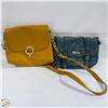 Image 1 : 2 LADIES BAGS INCLUDING ROOTS LEATHER CROSSBODY