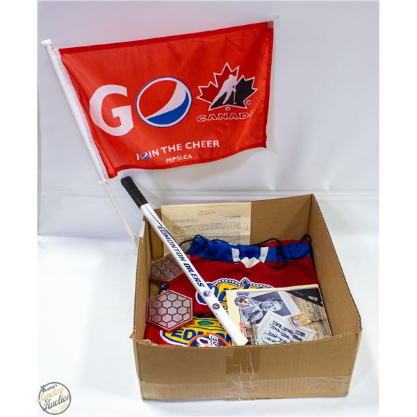 VINTAGE OILERS + OIL KINGS ESTATE ITEMS