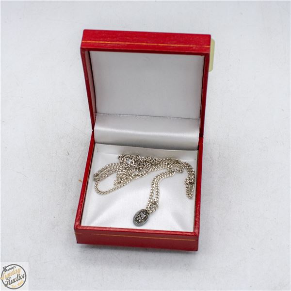 ITALY MADE CHRISTIAN PENDANT NECKLACE IN GIFT BOX