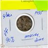 Image 1 : 1935 SILVER MERCURY DIME 90% SILVER