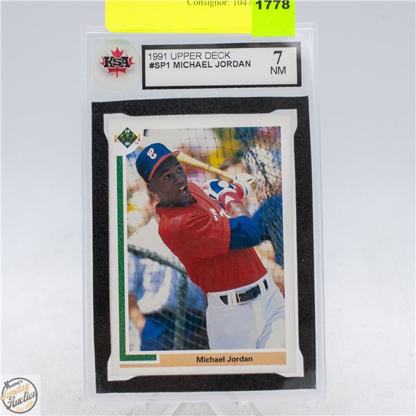 1991 – UPPER DECK – MICHAEL JORDAN #SP1