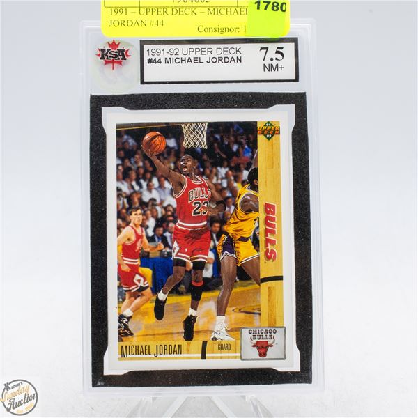 1991 – UPPER DECK – MICHAEL JORDAN #44